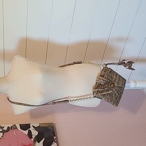 Light sage green Brahmain cross body